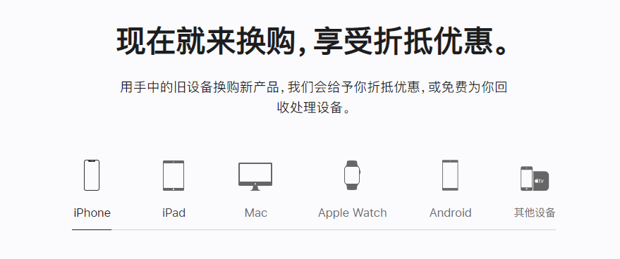 鸠江苹果手机维修分享iPhone以旧换新的去处 